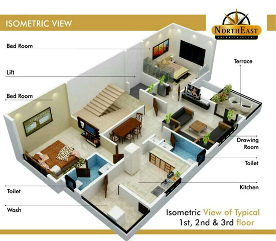 isometric view